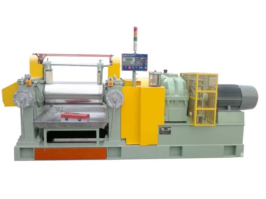 Beli SGS Two Roll Rubber Mill Antifriction Roller Bearing Rubber Compounding Machine online manufacture