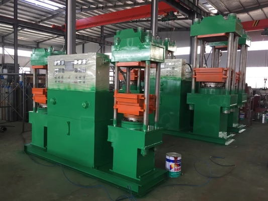 Beli Mesin Press Vulkanisir Karet Set Ganda Kontrol PLC Vulcanizer Karet online manufacture