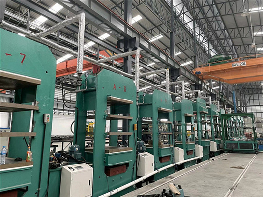 Beli Mesin Press Vulkanisir Karet Tipe Rangka Mesin Press Vulkanisir Plat PLC online manufacture