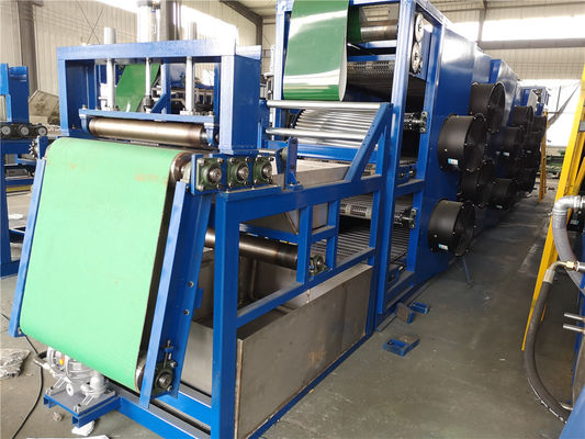 Harga yang pantas Mesin pendingin karet batch off otomatis PLC dengan ketinggian gantung 1000-2000m untuk ketebalan lembaran karet 3-16mm on line