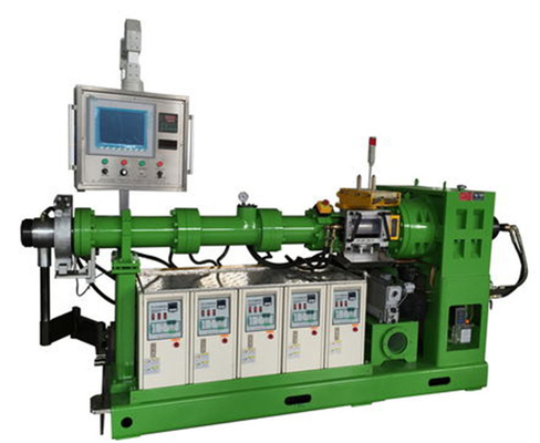 Beli Mesin Extruder Karet Pakan Dingin Single Screw Rubber Cable Extruder online manufacture