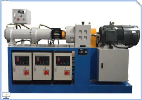 Beli 3.5 Inch Screw Diameter Cold Feed Rubber Extruder untuk Produksi Rubber Tube online manufacture