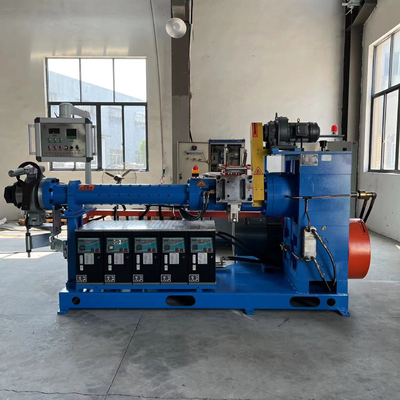Beli XJW-90 Karet Cold Feed Pin Extruder Sekrup Tunggal Diameter 90mm online manufacture
