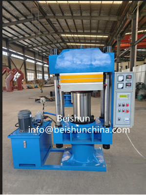 Beli Ukuran lempeng panas kecil empat kolom flat karet cetakan pers 500 * 500mm Tekanan 80 Ton online manufacture