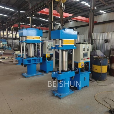 Beli PLC Control Rubber Gasket Vulcanization Machine Rubber Sealing Ring Hot Vulcanizing Press Machine online manufacture