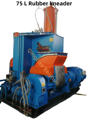 Beli Tekanan 75-Liter Karet Kneader Hidraulik-Flipped L Mixing Chamber Air pendingin online manufacture
