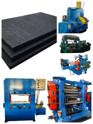 Beli Mesin Percetakan Karet yang Disesuaikan Untuk Papan Isolasi Suara Karet / Mesin Manufaktur Pad Isolasi Suara online manufacture