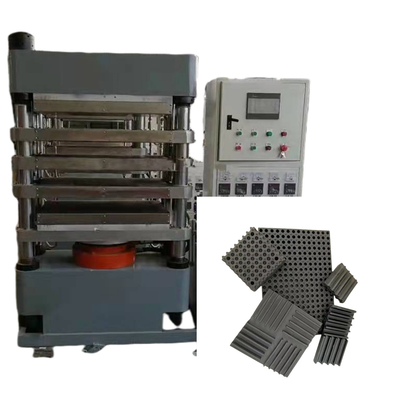 Beli 1000KN kekuatan penjepit 4-lapisan karet bantal hidraulik vulcanizing press online manufacture