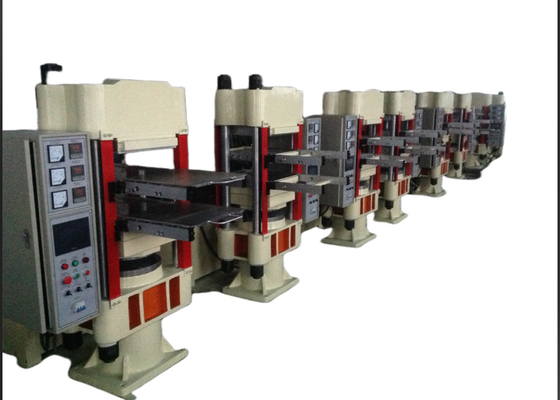 Beli 160 Ton Fully Automatic Flat Vulcanizing Machine-2RT Mold Opening Hot Pressing Machine online manufacture