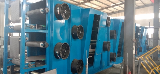 Beli 16 meter Panjang Air-dingin Lapisan Karet Batch Continuous Cooler -Komposisi Karet Campuran Line online manufacture