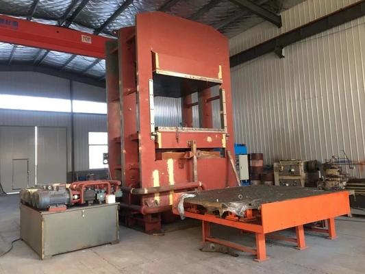 Mesin Vulkanisir Karet Teknis Full Automatic Plate Vulcanizing Press