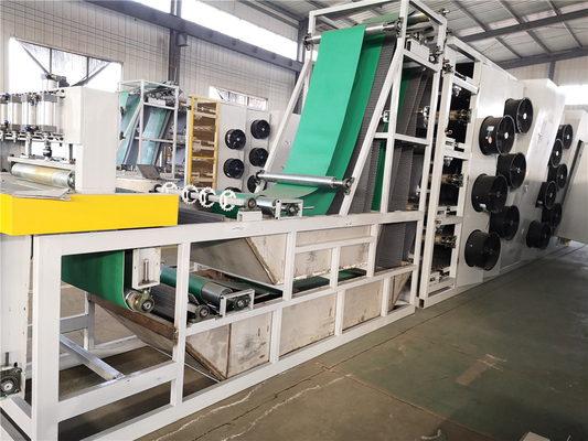Auto Hanging Rod Batch Off Machine Rubber Compound Sheet Terus menerus 16mm
