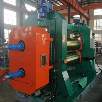Mesin Kalender Listrik 6 Rol 200-400mm Diameter Rol 0-20m / Min Kecepatan Rol