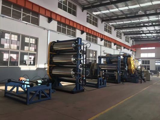 Harga yang pantas Mesin Kalender Gulung Listrik 220V/380V/440V dengan Sistem Vakum Opsional on line