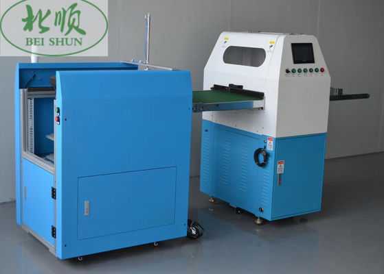 Harga yang pantas Mesin pemotong karet otomatis berkecepatan tinggi untuk tabung dan strip karet dengan kapasitas 100 pcs/min on line