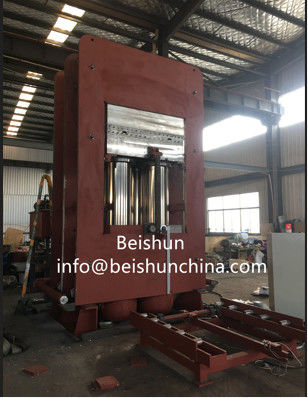 Harga yang pantas 1200 Ton Tekanan Mobil Karet Mat Vulkanisasi Hydraulic Moulding Press on line
