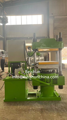 80Ton 400*400 Ukuran Kecil Vulkanisasi Mesin Cetakan Produksi Gelang Silikon Plugs Silikon