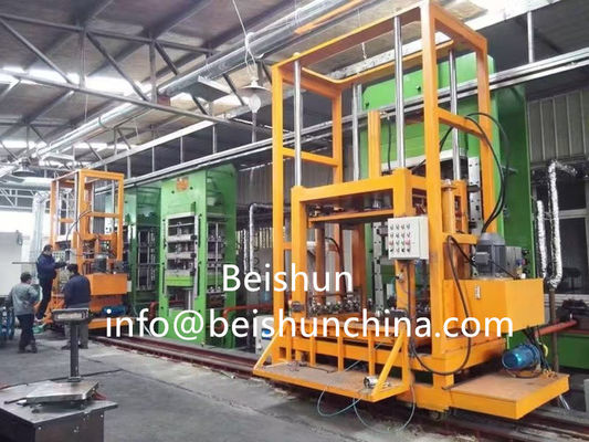 Harga yang pantas High Standard Rubber Vulcanizing Press Machine Untuk Produksi Dock Fender on line