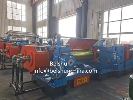 XK-610 24 Inch Rubber Mixing Mill Mesin 120-150kg