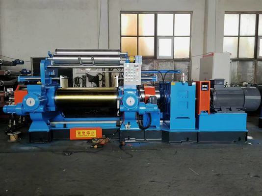 Harga yang pantas Besi Tuang Dua Roller Karet Campuran Mill Mesin Dan Roller Diameter 12 14 16 Inch on line