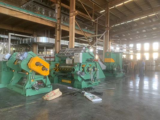 Harga yang pantas Mesin pencampuran karet komposit 2-15mm Roller Space on line