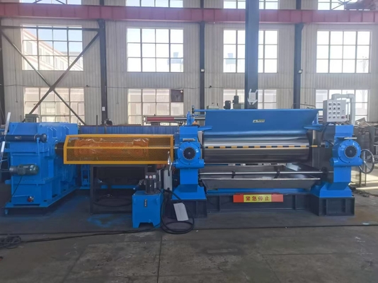 XK-610 Cast Iron Frame Rubber Mixing Mill Di Produsen Ban Dan Pabrik Produksi Karet Senyawa