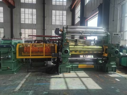 Harga yang pantas Air pendingin Dua Roll Rubber Campuran Mill Dengan Sistem Kontrol PLC on line