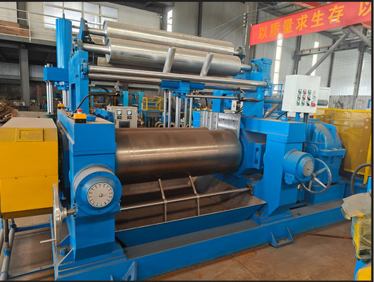 Harga yang pantas 220V/380V Peralatan Pabrik Campuran Karet Pendingin Air Hentikan Darurat on line