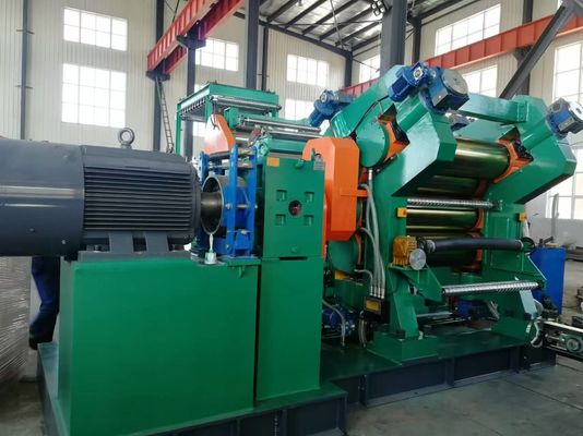 Harga yang pantas Advanced Electric PLC Control 4 Roll Calender Machine Untuk Motorcycle Tire Tread Rolling on line