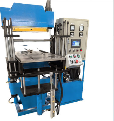 Harga yang pantas Semi Otomatis 2RT Karet Vulcanizing Press Machine Dengan Tekanan Hidraulik Dan Pemanasan Listrik on line