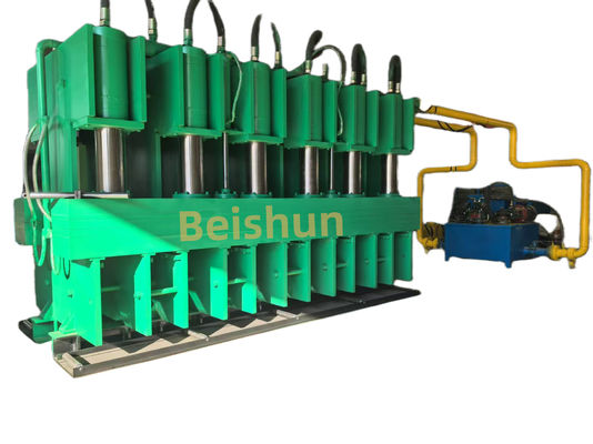 Harga yang pantas Mesin Manufaktur Pengendali Elevator Karet Bilah Ganda / Mesin Cetakan Vulcanisasi Lapisan Ban on line