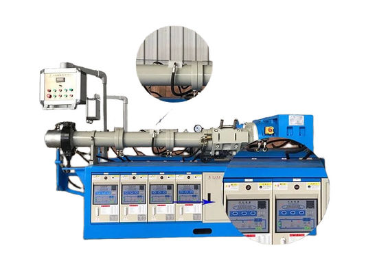 Harga yang pantas Sekrup Diameter 90mm Rubber Extruder Machine Untuk Membuat Rubber Wiper Rubber Strip on line