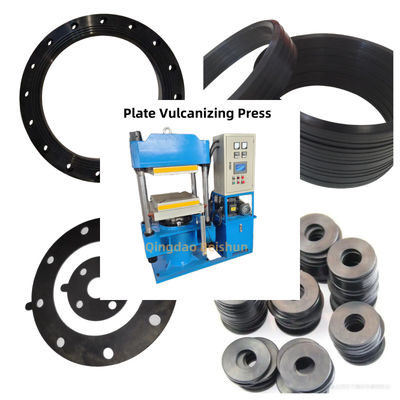 Harga yang pantas CE bersertifikat European Standard Rubber Plate Vulcanizing Press Platform Ukuran 400×400mm Kontrol otomatis Dengan PLC on line