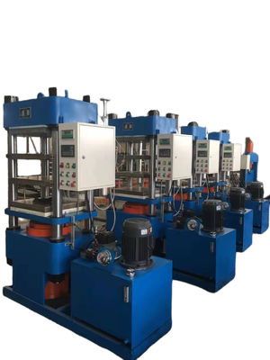 Harga yang pantas PLC Controlled Rubber Vulcanizing Press Machine with Heating Power 57.6kw×2 and Automatic Grade PLC Or Manual on line