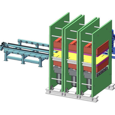 Harga yang pantas Peralatan Pabrik Karet Anti-Slip Pad - Mesin Vulkanisasi Datar Tekanan 500 Ton - Mesin Pembentuk Karet Hot Pressing Otomatis Tipe Frame on line