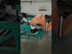 Penggunaan kalender sabuk pengangkut karet Tekan lembaran karet dan lapisan kain dengan kuat bersama-sama