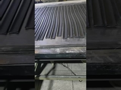 Jalur pendingin ekstrusi panas tabung dalam sepeda motor semi-otomatis