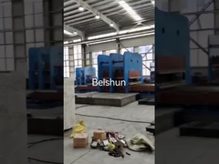 2000mm Lebar Drum Tipe Karet Vulcanizing Press Mesin Conveyor Belt Manufaktur