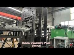 Gaya Penjepit 1000T Untuk Mesin Vulkanisir Karet Pelat Rangka