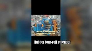Kalender karet empat gulungan yang dikontrol PLC, presisi tinggi, hemat energi, dan masa pakai yang lama.