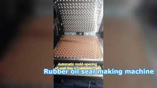 CE Rubber Vulcanizing Press untuk pembuatan cincin segel minyak karet